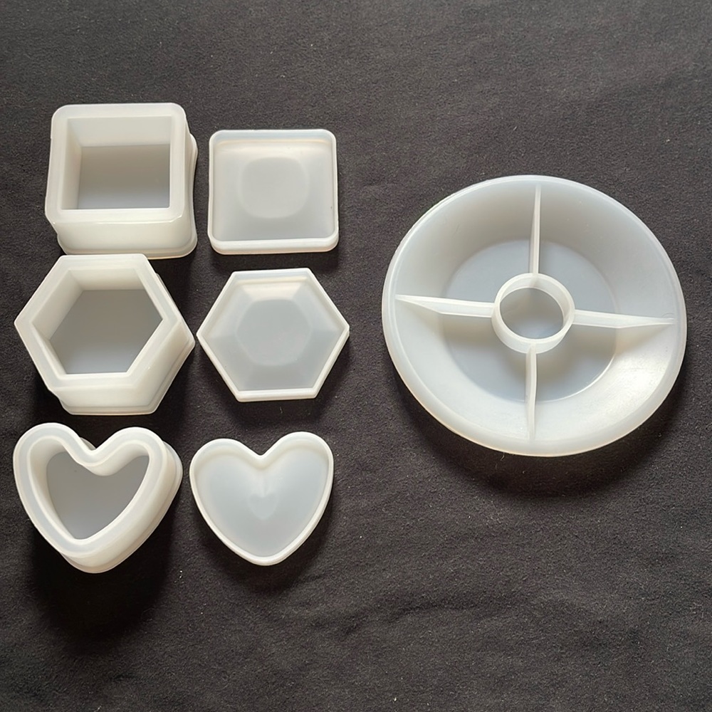 Resin Trinket Box Molds
